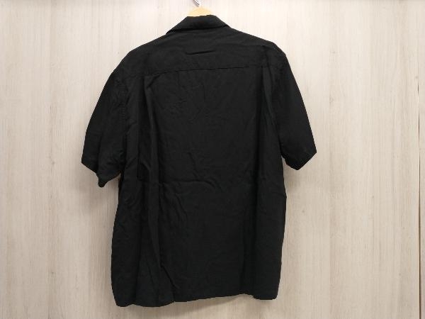 WACKO MARIA LEOPARD two-tone 50s shirt 半袖シャツ Mサイズ ブラック 店舗受取可_画像2