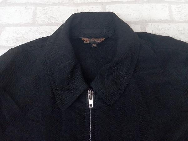 COMME des GARCONS BLACK 1K-J009 AD2022 black Comme des Garcons men's M size black swing top blouson 