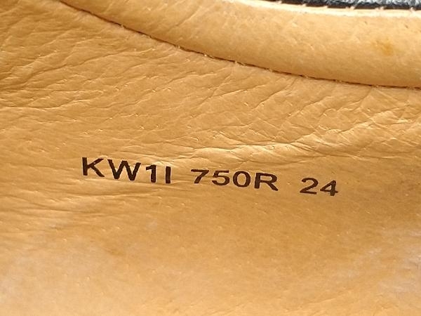 REGAL リーガル STA NDARDS スニーカー メンズレザーシューズ サイズ 24cm ブラック KW11 750Rの画像7