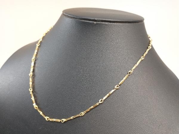 高評価のクリスマスプレゼント 切子チェーンネックレス K18 7.1g 店舗受取可 ゴールド 18金 YG 18K 切り子 幅2mm 41cm イエローゴールド