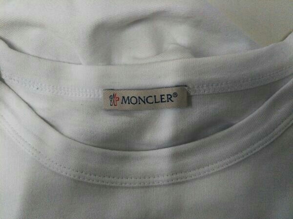 MONCLER モンクレール 半袖Tシャツ C-SCOM-19-45 PRESS START XXLサイズ ホワイト_画像3