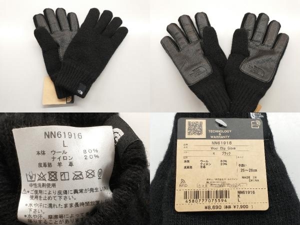 【新品タグ付き】 THE NORTH FACE ザノースフェイス Wool Etip Glove／NN61916 その他服飾小物 手袋 ブラック 店舗受取可_画像2