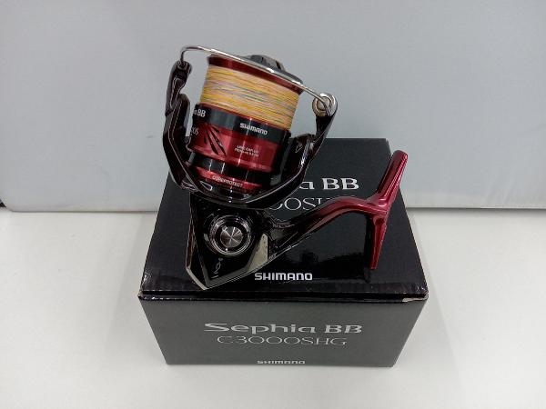 現状品 シマノ 18セフィアBB C3000S HG スピニング リール SHIMANO SephiaBB 箱・袋付
