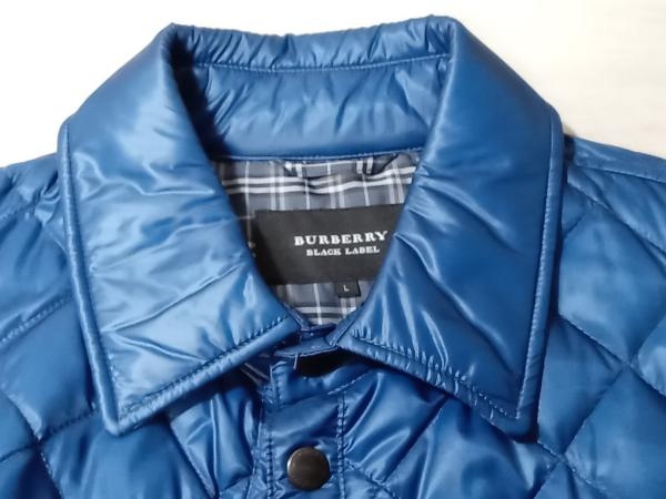 BURBERRY BLACK LABEL ジャケット ブルー ダウン_画像4