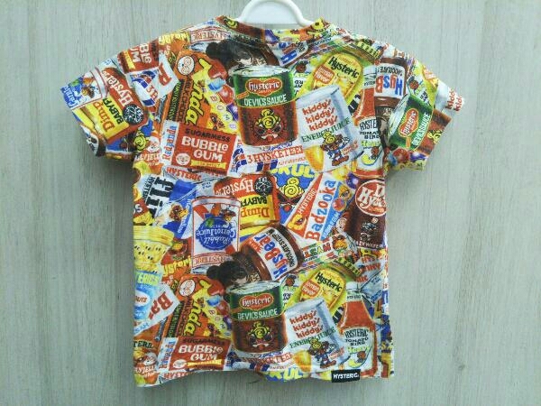 HYSTERIC MINI ヒステリックミニ 半袖Tシャツ 総柄 肩ボタン キッズ 子供 90サイズ(85-95cm)_画像2