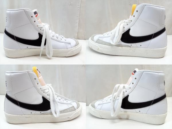 NIKE ナイキ BLAZER MID 77 VNTG BQ6806-100 スニーカー 23.0cm ホワイト×ブラック_画像3