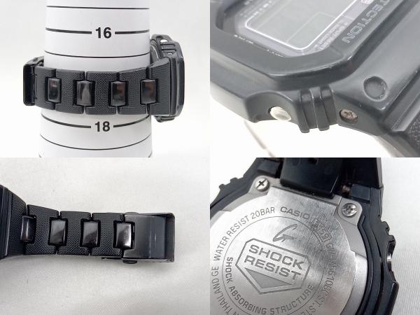 【CASIO】 カシオ G‐SHOCK GW-M5610BC 電波ソーラー 20BAR 腕時計 中古_画像4