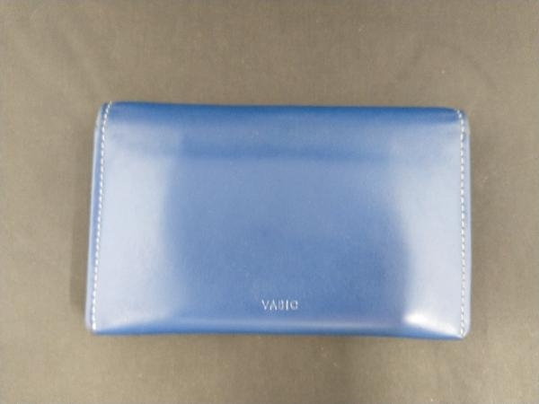 VASIC 二つ折り財布 ヴァジック ブルー 店舗受取可_画像1