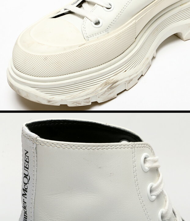 Alexander McQUEEN Tread Slick トレッドスリック プラットフォームハイカットスニーカー 682422 アレキサンダーマックイーン 店舗受取可_画像6