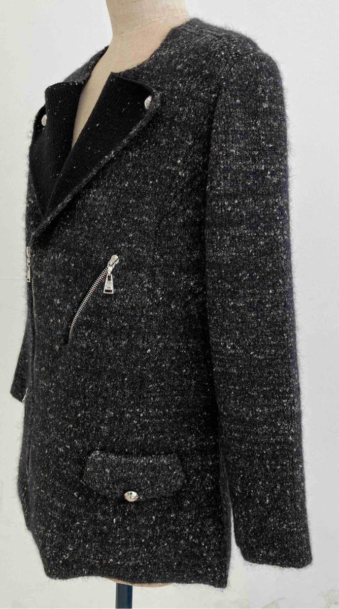 LOUIS VUITTON Louis Vuitton tweed jacket gray series 