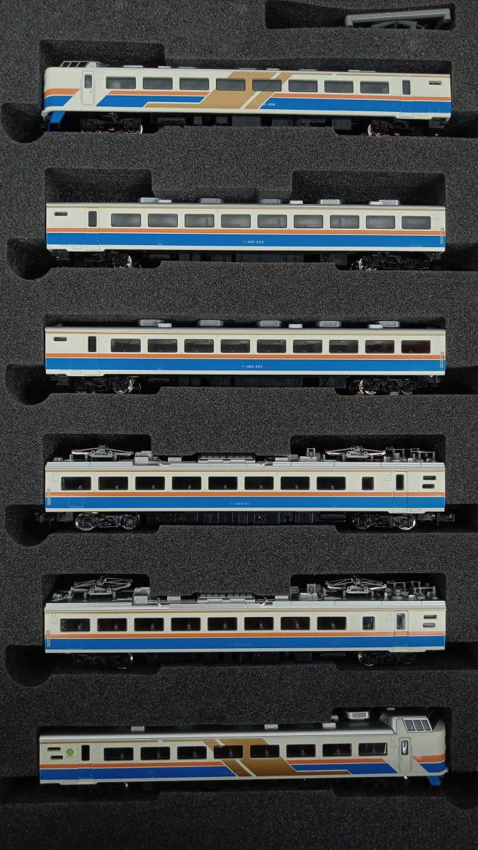 Ｎゲージ TOMIX 92630 JR 485系 特急電車 (かがやき・きらめきカラー) トミックス_画像2