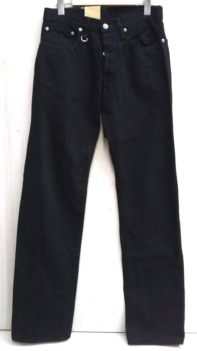 [ tag equipped ]KOJIMA GENES. island jeans 13oz KEVLAR Black Denim Pants Denim jeans RNB-118R black black men's 31