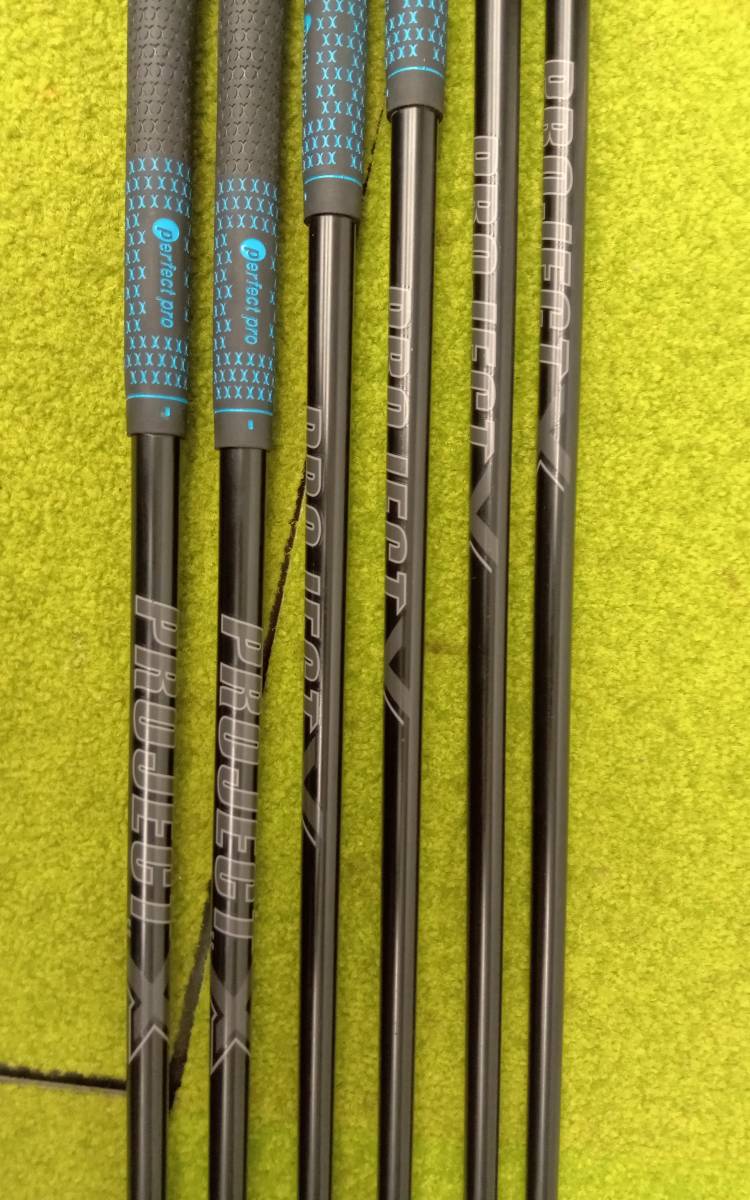 TaylorMade/ P-770/ PROJECT X5.5/フレックスS 5-9,P/6本セットアイアンセット_画像5