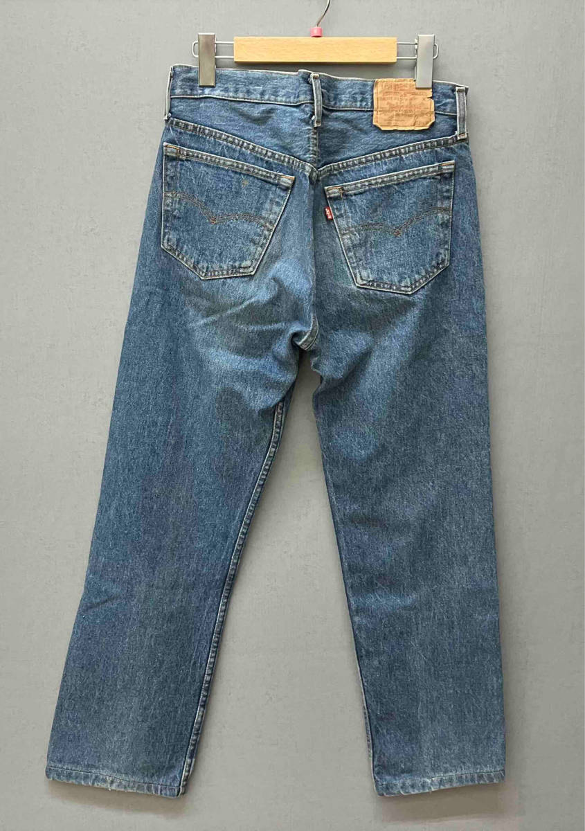 LEVI’S◆リーバイス◆ボタン裏524◆米国製◆ ボタンフライ◆70～80s◆501 ジーンズ w33 アメカジ_画像2