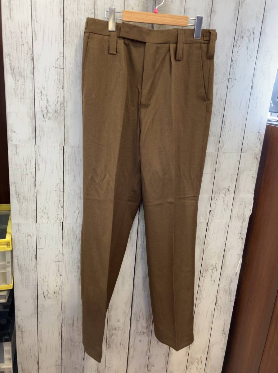 イギリス軍 British Army ロングパンツ Barrack Dress Trousers ウールトラウザー 00s ミリタリー サイズM