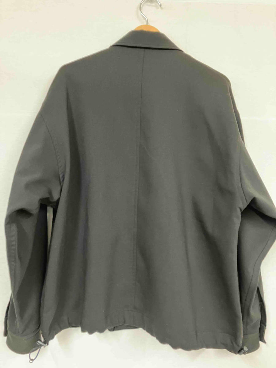 UNIVERSAL PRODUCTS ユニバーサル プロダクツ DOUBLE CLOTH ZIP FRONT BLOUSON ダブルクロス ジップフロント 20AW ドローストリング_画像2