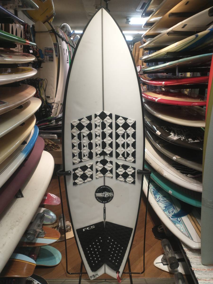 JS BLACK BARON 5’5” JS ブラックバロン 5’5” サーフボード ショートボード 茅ヶ崎駅北口店 27.5L 店舗受取可_焼け、フロントパッドあり