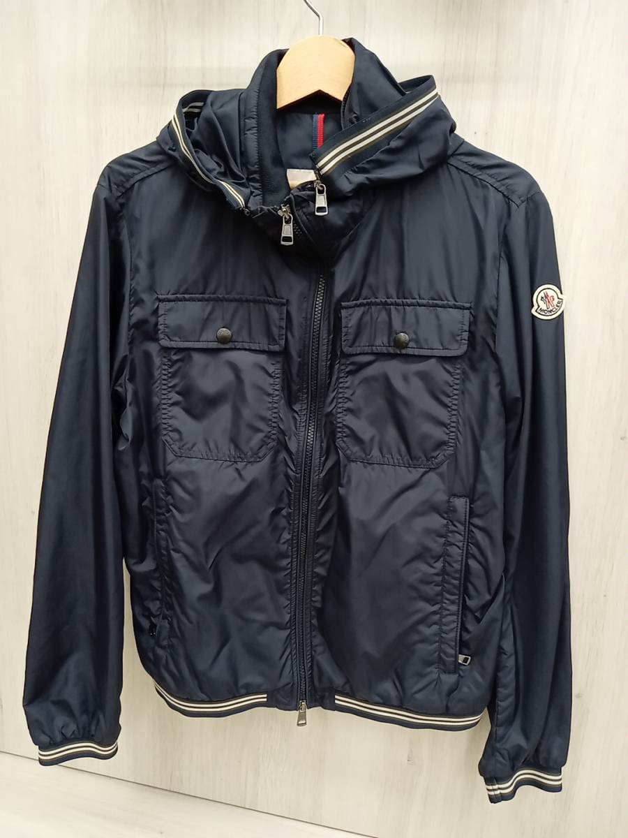 MONCLER モンクレール JEANLUC GIUBBOTTO JEANLUC JKT ジャンリュック メンズ アウター ナイロンジャケット 2 ネイビー B10914109905 53802_画像1