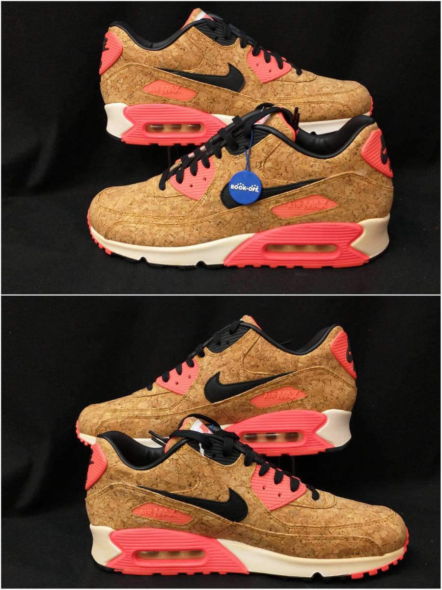 [黒タグ付・未使用] NIKE AIR MAX 90 ANNIVERSARY CORK エアマックス アニバーサリー コルク 28.5cm スニーカー 725235-706 店舗受取可_画像4