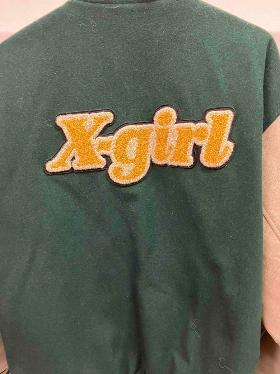 X-GIRL エックスガール 105224021006 スタジャン ロゴ その他アウター サイズM_画像10