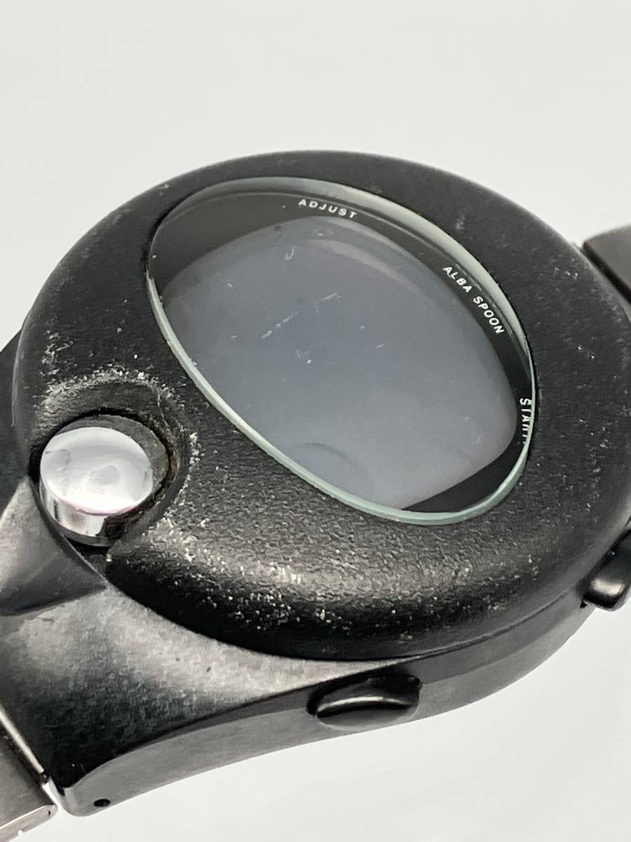  Junk [ immovable ]SEIKO ALBA W650-4060 wristwatch Seiko Alba quartz 