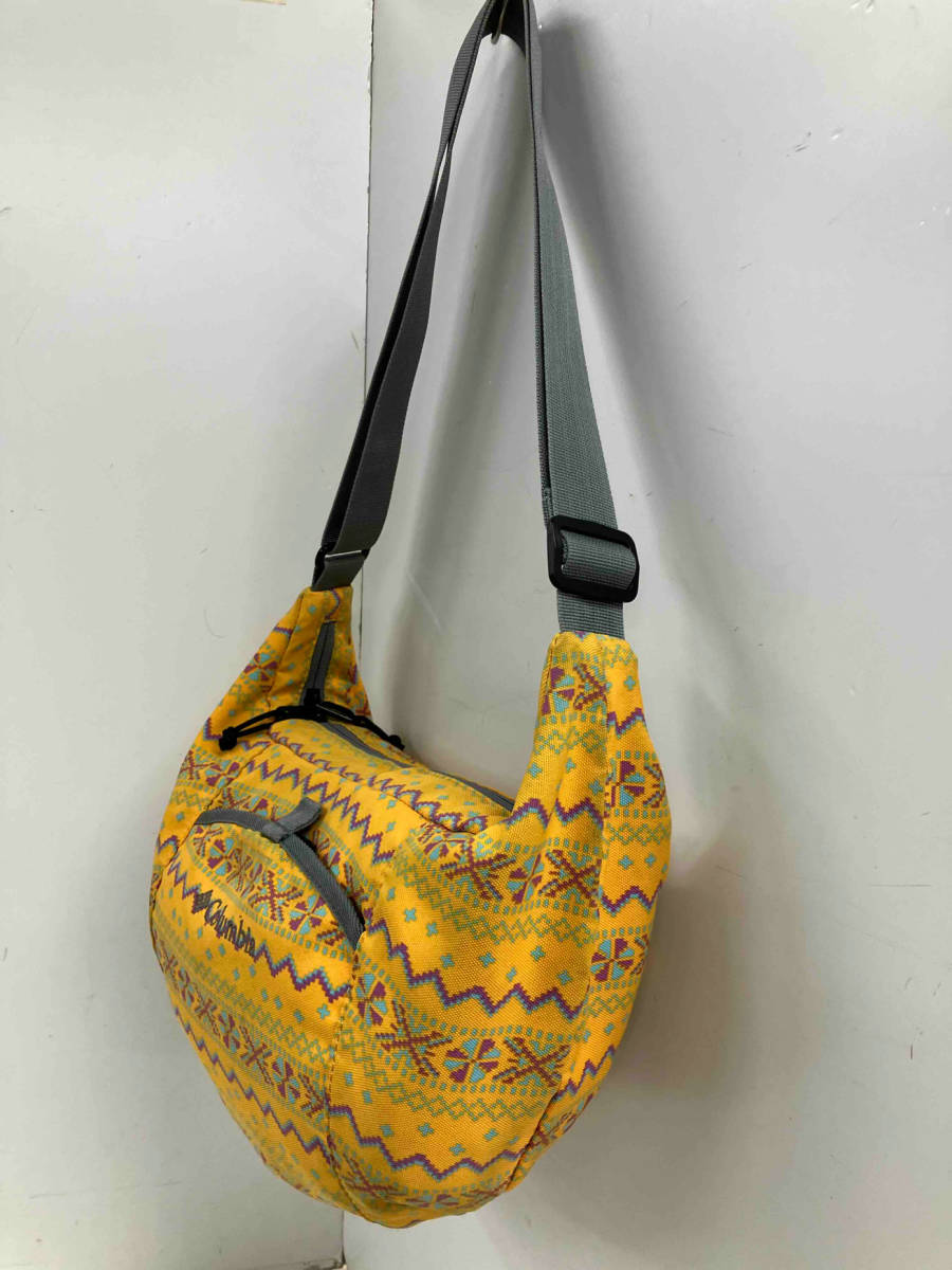 Columbia Colombia shoulder bag diagonal .. bag yellow pattern 