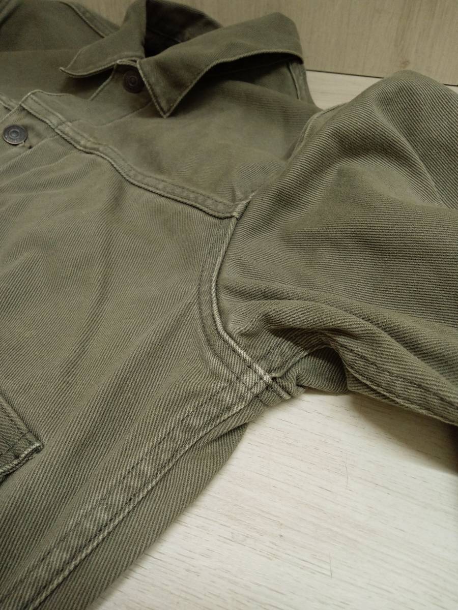 RRL RALPH LAUREN/ラルフ ローレン/ジャケット/352885/TYPEll TWILL JACKET/カーキ/Mサイズ_画像4