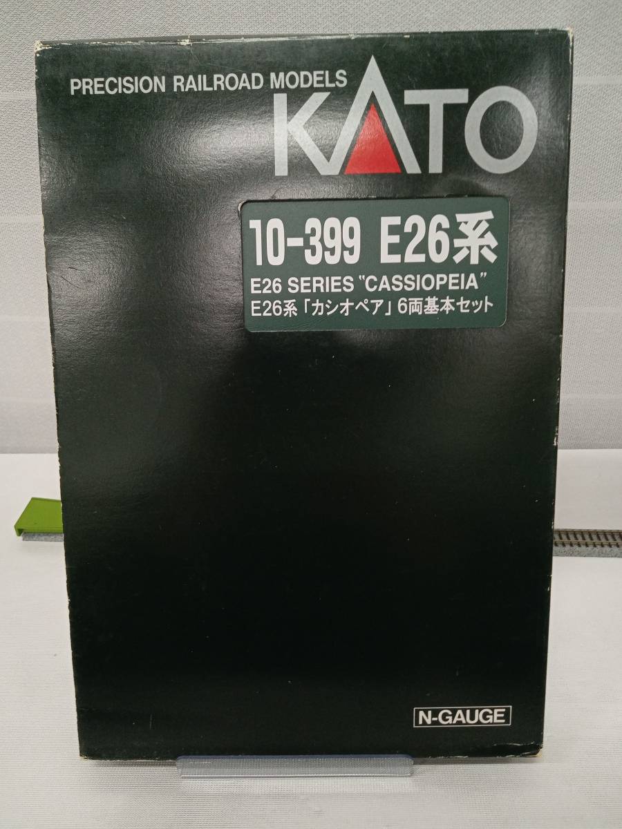 Ｎゲージ KATO 10-399 E26系特急寝台客車「カシオペア」 6両基本セット カトー_画像1