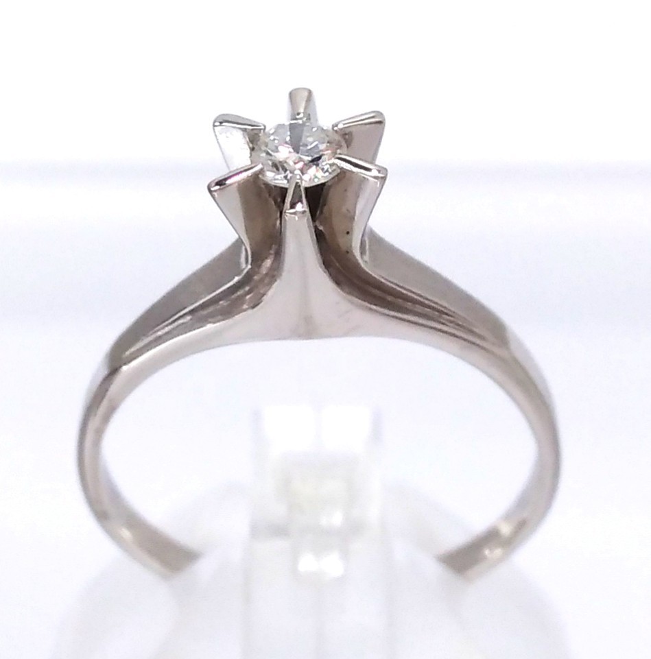 【楽天スーパーセール】 ダイヤモンド Pt900 【新品仕上げ済】 0.16ct 4.2g 約14.5号 リング プラチナ台