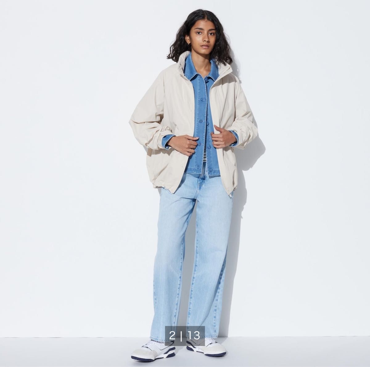 ユニクロ UNIQLO ウィンドプルーフスタンドブルゾン オフ ユニクロ UNIQLO ウィンドプルーフスタンドブルゾン オフ