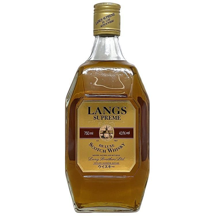 ラングス LANGS SUPREME DELUXE SCOTCH WHISKY ウイスキー 未開封 未開栓 内容量_画像1