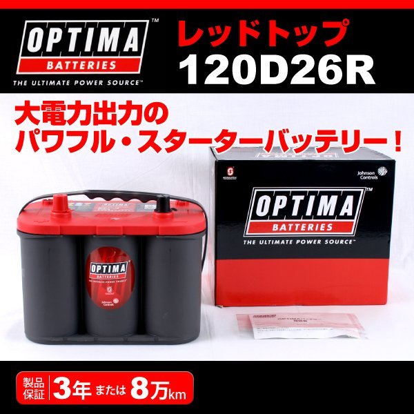 120D26R OPTIMA バッテリー イスズ エルフ NKS RT120D26R 新品_画像1