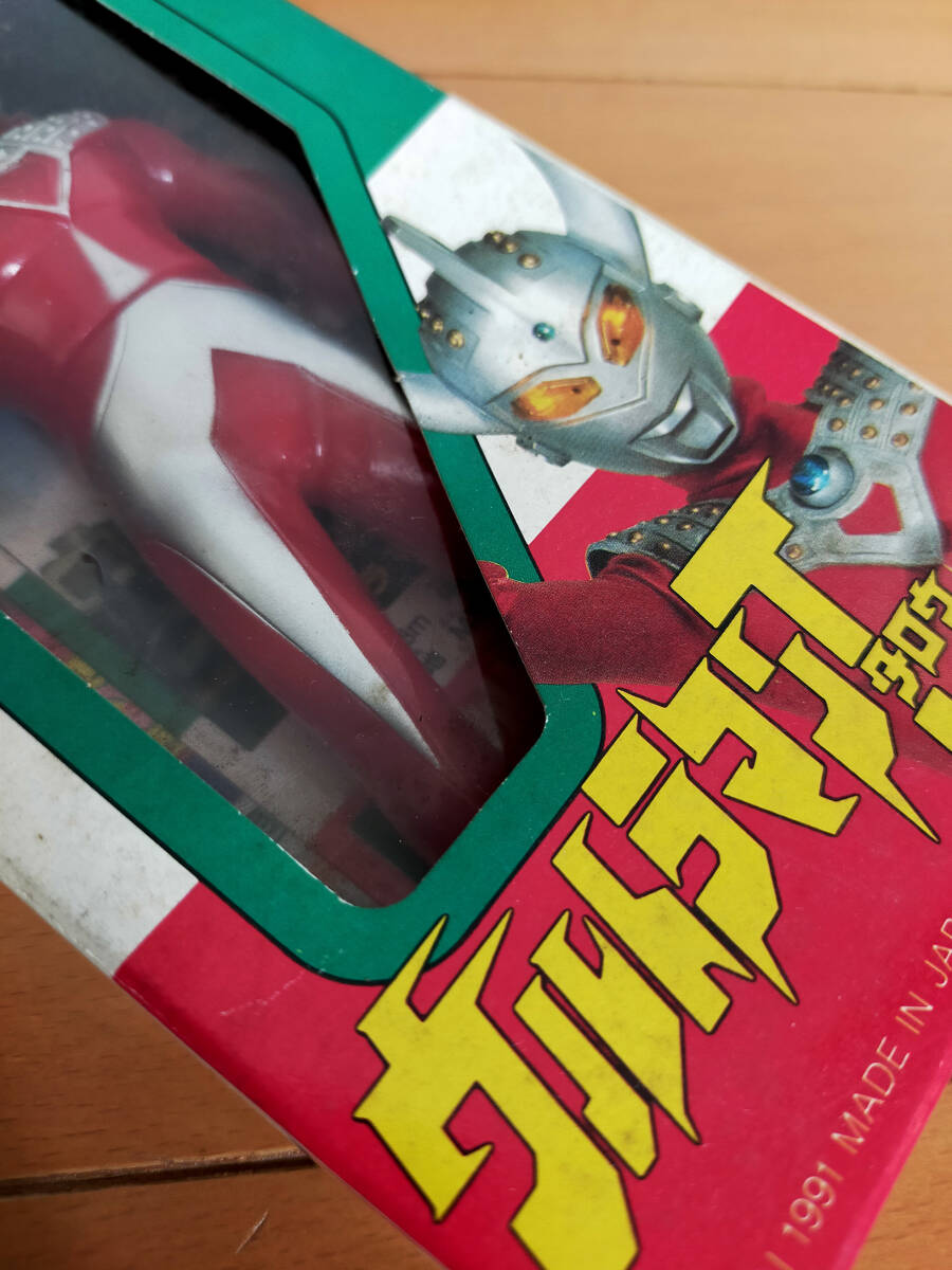  Ultraman Taro Ultra герой серии 6 фигурка BANDAI с коробкой сделано в Японии Bandai retro 1991 годы 