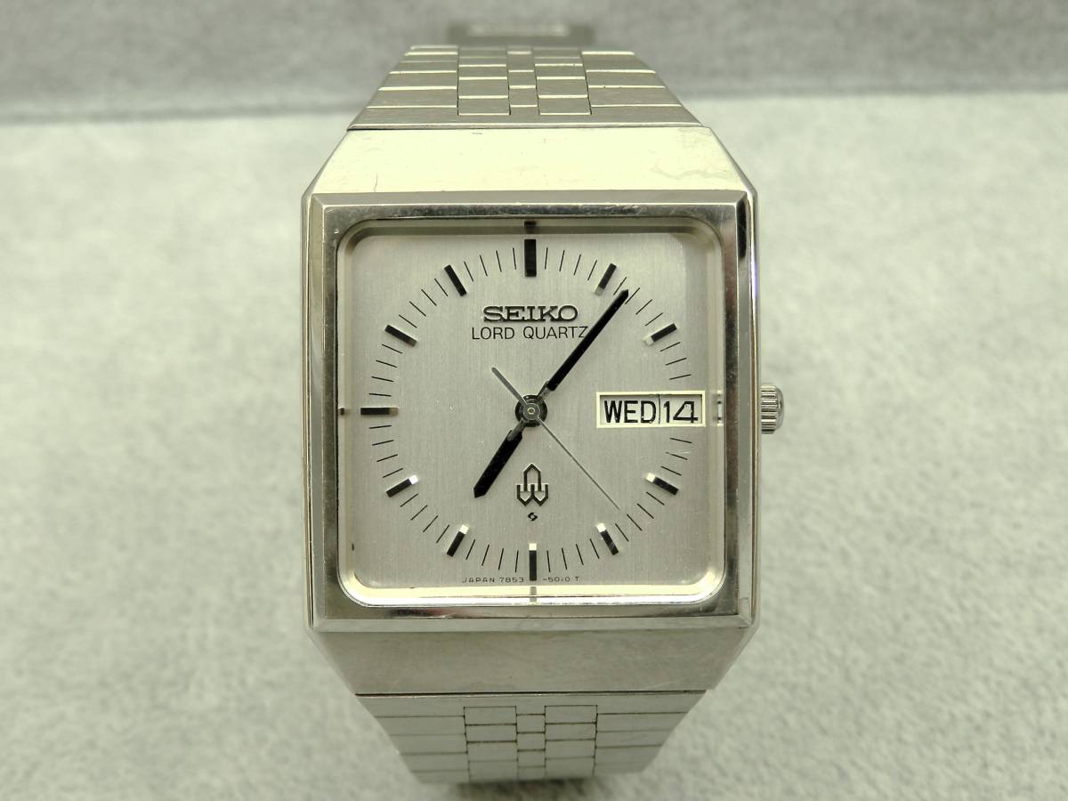 Yahoo!オークション - SEIKO LORD QUARTZ 7853-5010 メ...