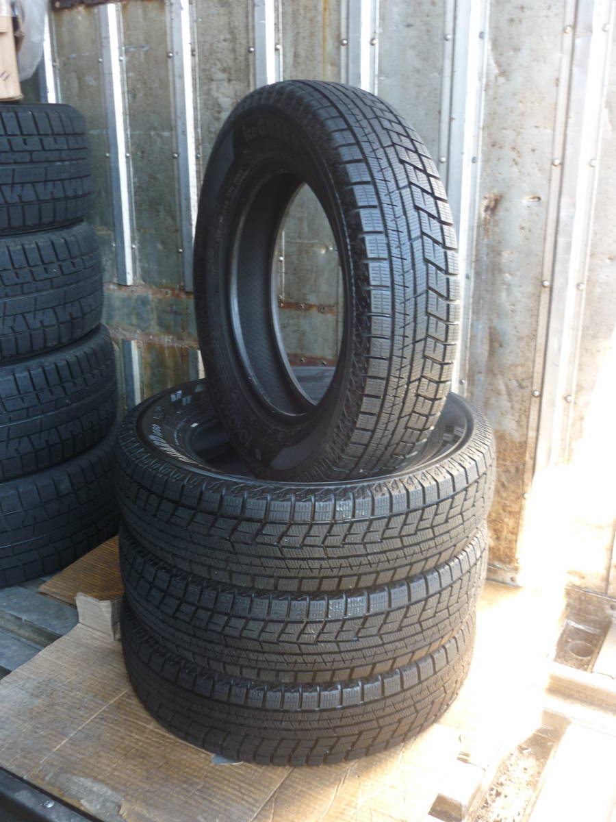 2022年製　バリ山　YOKOHAMA　iceGUARD　iG60　　165/70R14　　81Q　　　中古4本_画像1