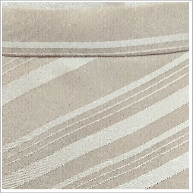  tag equipped (INDIVI) beige sia- stripe pattern skirt made in Japan knees height switch . commuting Indivi world 38 S rank * postage included 