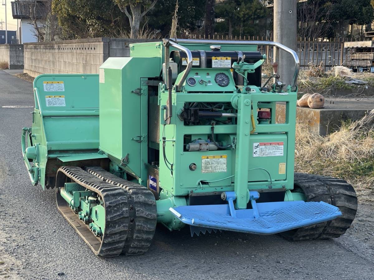 【茨城県常総市発［動画あり］バロネス　HM1700 ハンマーナイフモア　傾斜地 草刈機　32馬力　ディーゼルエンジン　引き取り限定　発送不可_画像3