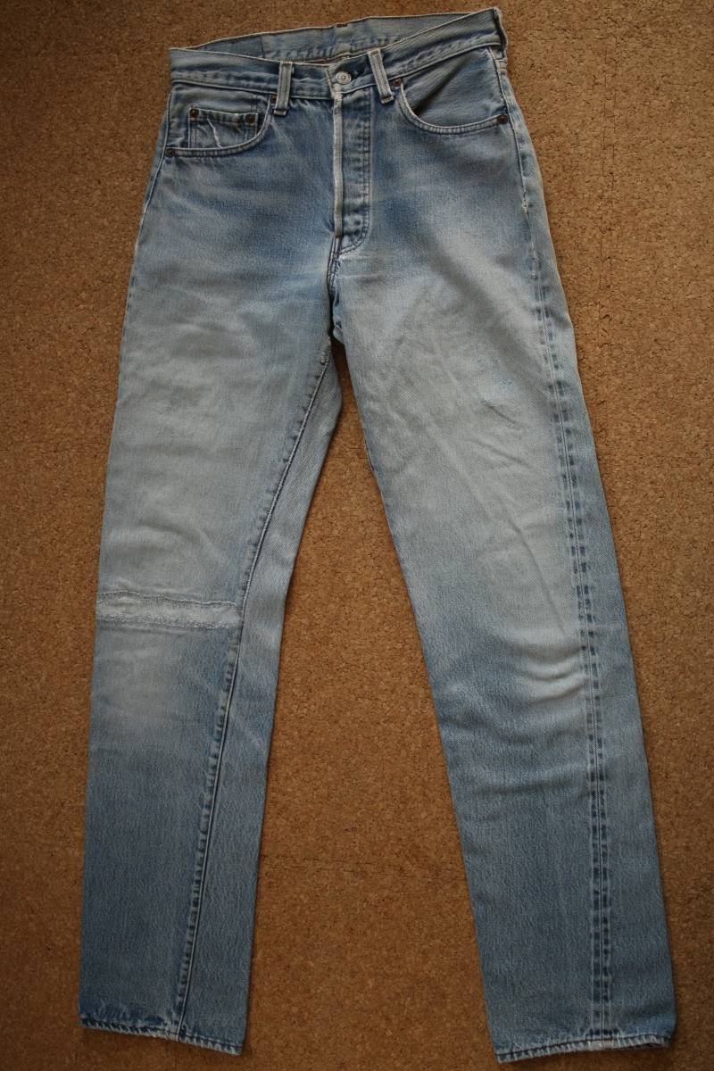 ★1円 送料無料 80s LEVI'S リーバイス USA製 501 赤耳 ビンテージ vintage 70s 505 70505 BIGE 66前期 後期 501XX 大戦 デニム オリジナル_画像1