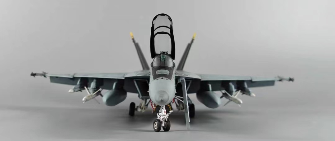 1/48 アメリカ海軍 F/A-18F スーパーホーネット 組立塗装済完成品_画像6