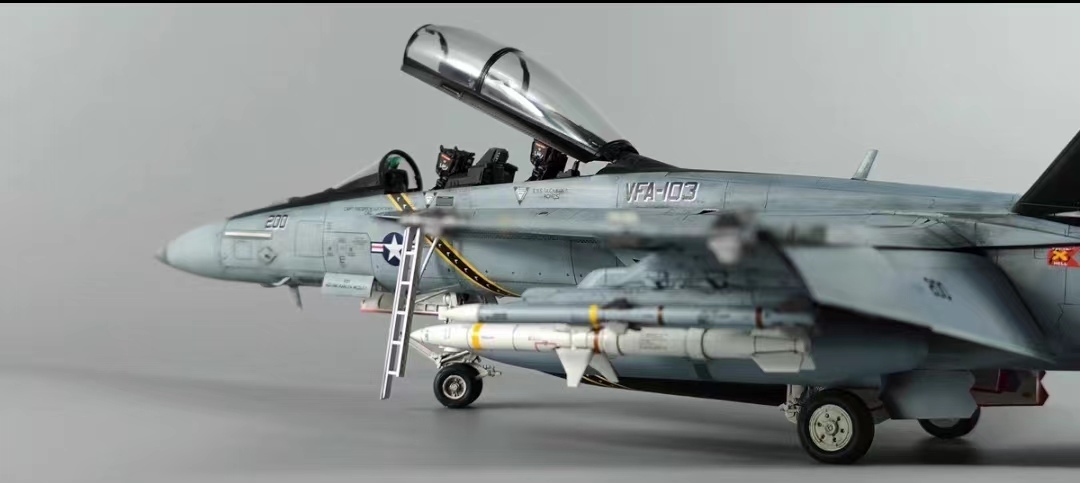 1/48 アメリカ海軍 F/A-18F スーパーホーネット 組立塗装済完成品_画像8