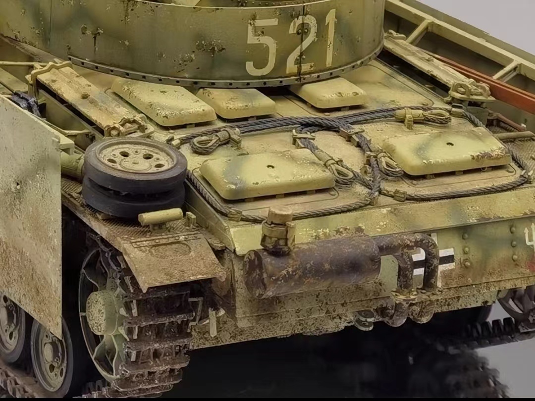 1/35 ドイツ Ⅲ号戦車 M型 組立塗装済完成品_画像4