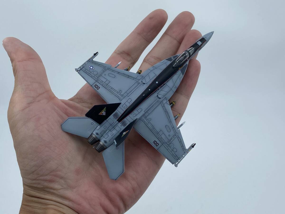 Revell 1/144 America navy F/A-18E super Hornet construction painted final product 
