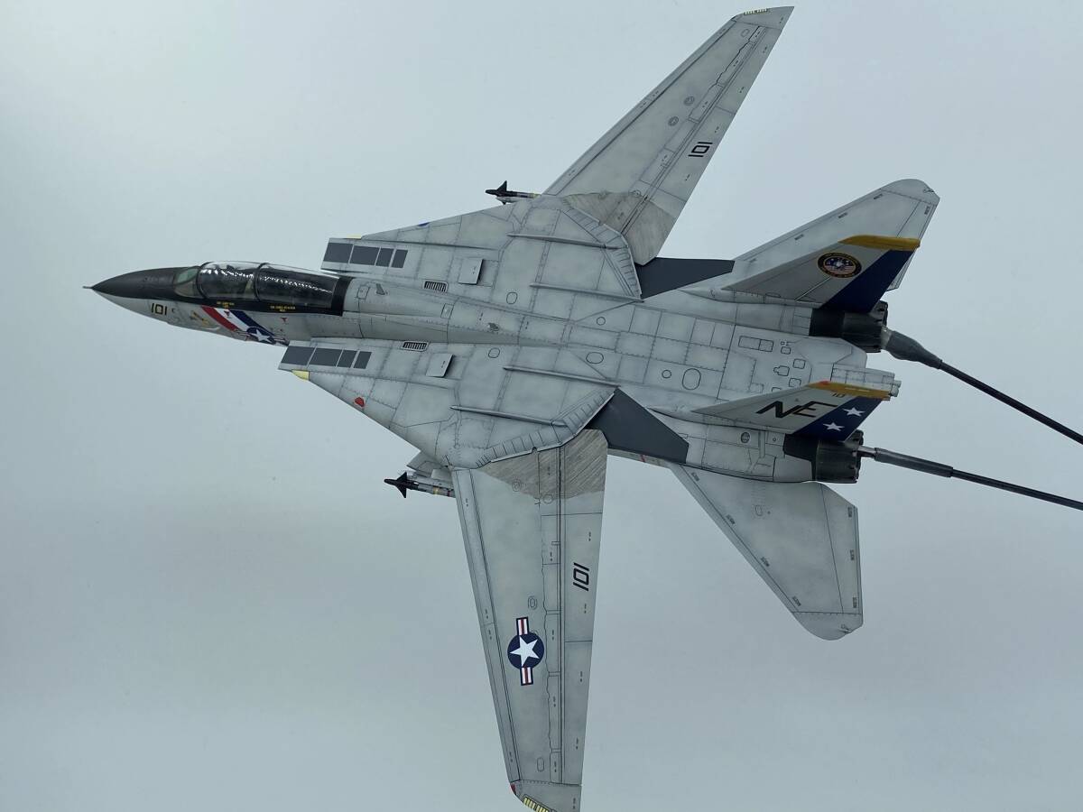 1/72 アメリカ海軍 F-14D トムキャット 組立塗装済完成品_画像5