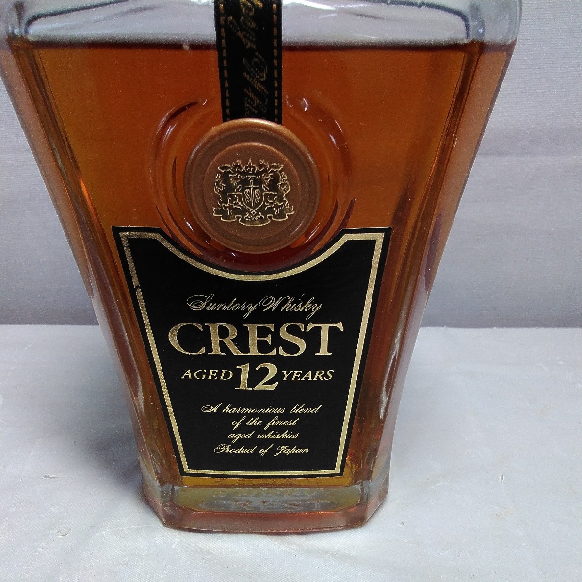 CREST AGED12YEARS  SUNTORY WHISKY 古酒 クレスト ウイスキー 未開封の画像5