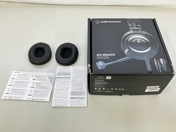 audio-technica ATH-M50xSTS ストリーミングヘッドセット ヘッドホン 音響機器 中古 K8496755_画像2