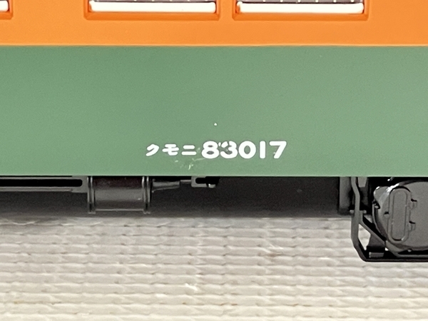 TOMIX HO-270 クモニ83 0 湘南色 M 動力なし HOゲージ 鉄道模型 ジャンク W8510916_画像4