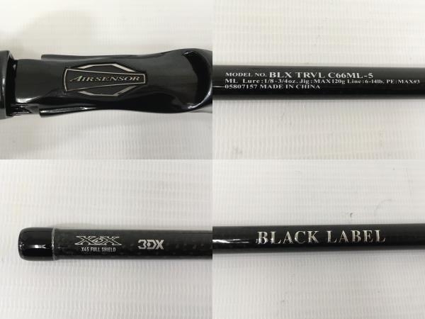 DAIWA BLACK LABEL TRAVEL BLX TRVL C66ML-5 カーボンロッド 釣具 中古 美品 N8506953_画像10