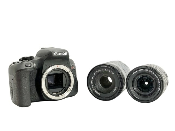 Canon EOS Kiss X9i ダブル レンズ ズーム キット デジタル 一眼レフ カメラ キヤノン 中古 W8498719_画像1