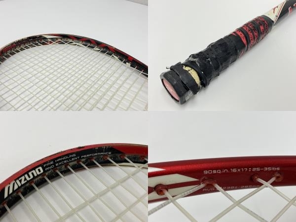 【1円】mizuno XYST Z-01 ソフトテニス ラケット 軟式 スポーツ用品 ミズノ 中古 Z8234690_画像10