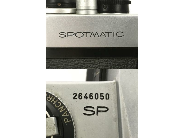 【1円】 PENTAX SPOTMATIC フィルムカメラ ボディ ジャンク Y8262719_画像2